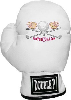 Winning Edge Limited Edition Pat Perez White Boxing Glove Headcover
