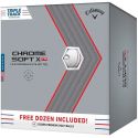 Callaway Chrome Soft X LS Triple Track Golf Balls - 4 Dozen