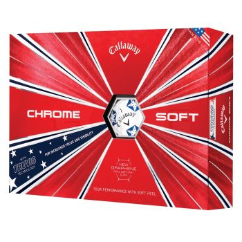 Callaway Chrome Soft Truvis Stars And Stripes Golf Balls 2019