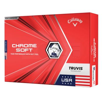 Callaway Chrome Soft Truvis USA Golf Balls