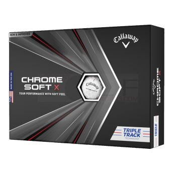 Callaway Chrome Soft X Triple Track 2020 Golf Balls