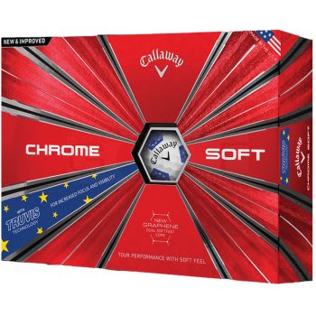 Callaway Chrome Soft Truvis European Golf Ball