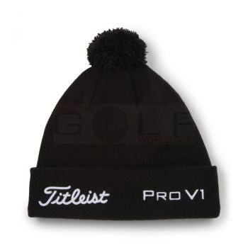 Titleist Tour Pom Pom Beanie Stocking Cap