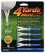 ProActive Sports 4 Yards More Golf 3 1/4" Tee ProActive Sports 4 Yards More Golf 3 1/4" Tee