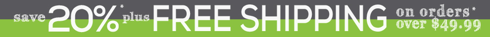 Save 20% SITEWIDE Save 20% SITEWIDE